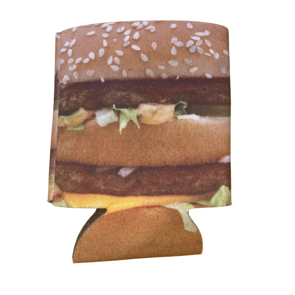 Novelty Big Mac‎ Burger Design Drink Can Cooler Sleeve Party Favor Beverage